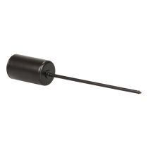 Article Bougeoirs à Pique pour Couronne de l’Avent Noir 2,2×4 cm - Lot de 4
