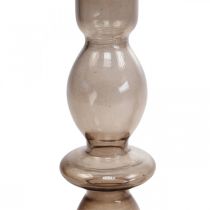 Article Chandelier en verre chandelier bâton chandelier 18.5cm 2pcs
