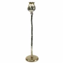 Chandelier Fleur De Pavot Champagne H49cm
