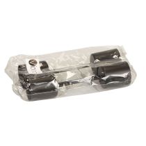 Article Support de bougie à coller, noir, Ø 3,2 cm, lot de 4
