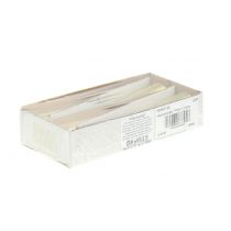 Article Bougeoir pour bougies bâton étroit doré Ø2,2cm H15cm 4pcs