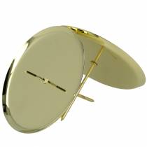 Article Bougeoir doré Ø6cm 4pcs