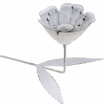 Décoration printanière, forme de fleur de bougeoir, décoration de mariage, décoration de table en métal
