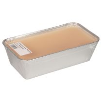 Article Bloc de cire de trempage Cire à fleurs Couleur pêche 1kg