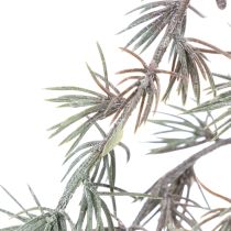 Article Branche de pin artificielle avec pommes de pin et effet givré 80 cm