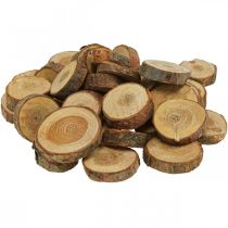 Article Disques bois déco saupoudre bois pin rond Ø2-3cm 500g