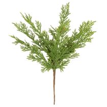 Article Branche de pin artificielle avec pommes de pin, 28 cm, lot de 6