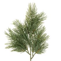 Article Lot de 4 branches de pin artificiel vert pour décoration hivernale, 40 cm