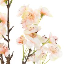 Article Branche décorative fleurie avec de délicates fleurs de cerisier, 83 cm, 3 pièces