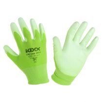 Article Gants de jardin Kixx taille 7 vert clair, citron vert