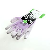 Article Gants de jardin Kixx taille 7 blanc, lilas