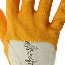 Article Gants de travail Kixx taille 8 jaune