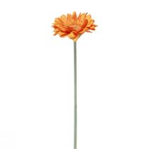 Article Fleurs artificielles Gerbera Orange 45cm