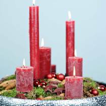 Article Étoile de noix de coco rouge 5cm 50 pièces décoration de Noël étoiles décoratives