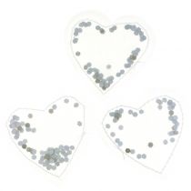 Article Coeur confettis 5cm 24 pcs