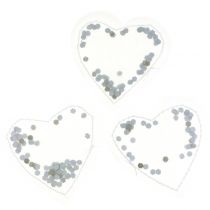 Article Confettis coeur 5cm 24pcs