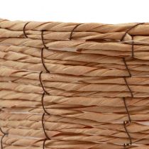 Article Panier avec poignée panier à plantes panier cadeau artificiel 31×23×36cm