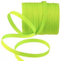 Article Ruban à friser ruban en coton durable vert 10mm 100m