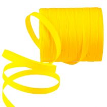 Article Ruban à friser ruban cadeau coton jaune 10mm 100
