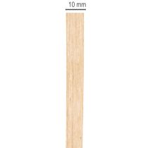 Article Ruban froncé en fibre naturelle beige 10 mm x 100 m