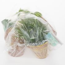 Article Pot à herbes artificielles avec herbes décoratives pour la cuisine, le jardin, le balcon ou la terrasse, 15 m³, lot de 3