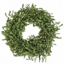 Guirlande de Noël vert guirlande de fleurs séchées lin Ø34cm