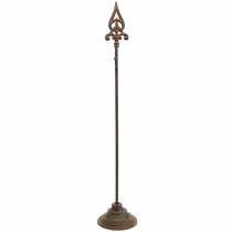 Article Porte-couronne support de couronne aspect rouille antique 76cm