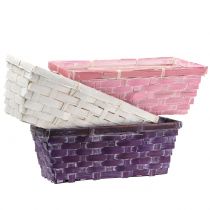 Spank panier carré violet / blanc / rose 6pcs
