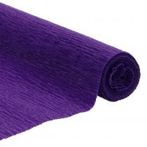 Papier crêpe fleuriste violet foncé 50x250cm