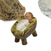 Article Figurines de la Nativité mix 4cm -11cm 8pcs