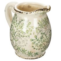 Article Pichet à planter, style vintage, rustique, 16 cm