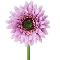 Article Fleurs artificielles Gerbera jardin fleurs artificielles violet 47cm