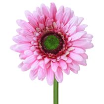 Article Fleurs artificielles Gerbera jardin fleurs artificielles rose 47cm