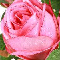 Article Bouquet de roses artificielles Fleurs artificielles Rose 36cm 12pcs