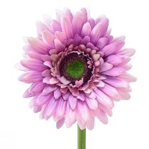 Article Fleurs artificielles Gerbera jardin fleurs artificielles violet 47cm