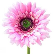 Article Fleurs artificielles Gerbera jardin fleurs artificielles rose 47cm