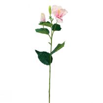 Fleurs artificielles Hibiscus rose 62cm