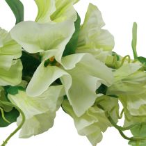 Article Pétunia fleurs de jardin artificielles blanches 85cm
