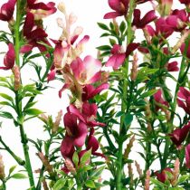Fleur de prairie artificielle vivace fleurs de soie rose fleurs artificielles 4pcs