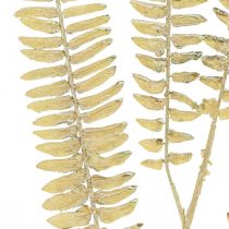 Branches de Fougère Artificielle Blanc Crème Plantes Artificielles L120cm