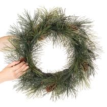 Article Krantz artificiel branchages de pin et pommes de pin 60 cm vert