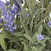 Article Lavande artificielle en pot Plantes artificielles à fleurs 25 cm