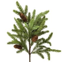 Article Branche de sapin artificielle avec de vrais cônes Branche de Noël 78cm