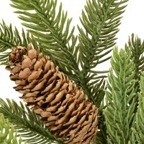 Article Branche de sapin artificielle avec de vrais cônes Branche de Noël 78cm