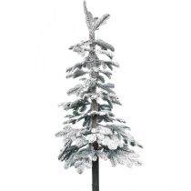 Article Sapin de Noël artificiel décoration enneigée 120cm