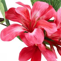 Article Branche d&#39;orchidée artificielle Bauhinia Plante artificielle rose 62cm