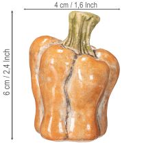 Article Ensemble de citrouilles : Petites citrouilles décoratives pour la décoration d'automne, 5 cm, lot de 3