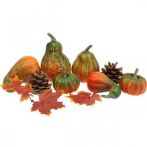 Cônes Déco Citrouille Feuilles d&#39;Automne Décoration d&#39;Automne 5-11cm Set