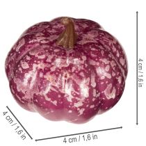 Article Set de Citrouilles Décoratives en Plastique 4 cm, 24 Pièces, Couleurs Variées, Déco Automne et Halloween