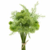 Article Boule de chardon en bouquet vert artificiel assorti 34cm 10pcs